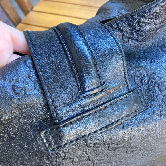 Gucci Guccissma (authentic)Black hobo - Picture 3 of 16